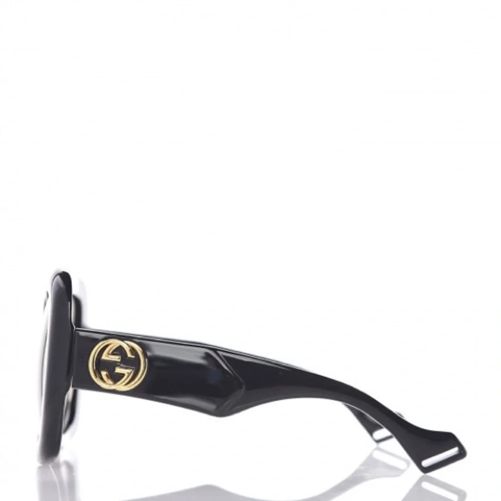 New  - GUCCI Square Frame Sunglasses GG0498S Black